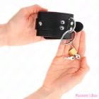 KINK - O-RING LOCKED WRIST RESTRAINTS BLACK ADJUSTABLE 20-28 CM X 5.5 CM