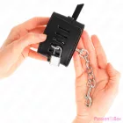 KINK - DELUXE LOCKING WRIST RESTRAINTS BLACK ADJUSTABLE 14.5-21 CM X 6 CM