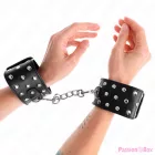 KINK - PUNK WRIST RESTRAINTS ADJUSTABLE 19-24 CM X 5.5 CM
