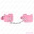 KINK - SIMPLE WRIST RESTRAINTS PINK ADJUSTABLE 20-23 CM X 5.5 CM