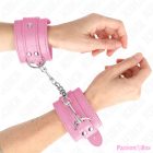 KINK - SIMPLE WRIST RESTRAINTS PINK ADJUSTABLE 20-23 CM X 5.5 CM