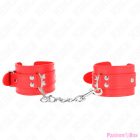 KINK - SIMPLE WRIST RESTRAINTS RED ADJUSTABLE 20-23 CM X 5.5 CM