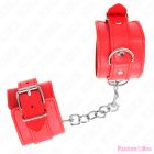 KINK - SIMPLE WRIST RESTRAINTS RED ADJUSTABLE 20-23 CM X 5.5 CM