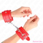 KINK - SIMPLE WRIST RESTRAINTS RED ADJUSTABLE 20-23 CM X 5.5 CM