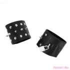 KINK - PUNK WRIST RESTRAINTS WITH SPIKES 25 X 6 CM