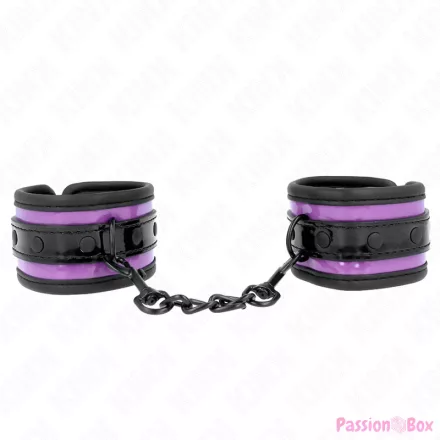 KINK - NEOPRENE WRIST RESTRAINTS LIGHT PURPLE AJUSTABLE 21-28 CM X 5 CM