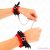 KINK - LACE ELASTIC WRIST RESTRAINTS RED HEART DETAILS ADJUSTABLE 22-35 CM
