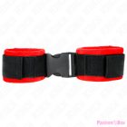 KINK - NYLON BIND HOOK&LOOP WRIST RESTRAINTS BLACK MODEL 1 AJDUSTABLE 25-35 CM X 6 CM