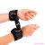 KINK - NEOPRENE HOOK&LOOP FASTENER WRIST RESTRAINTS BLACK ADJUSTABLE 22-34 CM