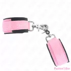 KINK - ADJUSTABLE NEOPRENE WRIST RESTRAINTS PINK ADJUSTABLE 22-34 CM