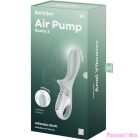 SATISFYER - AIR PUMP BOOTY 3 INFLATABLE ANAL VIBRATOR GREYGREEN