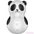 SATISFYER - POCKET PANDA STIMULATOR & VIBRATOR BLACK AND WHITE