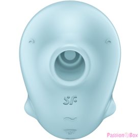 SATISFYER - SASSY SEAL STIMULATOR & VIBRATOR BLUE