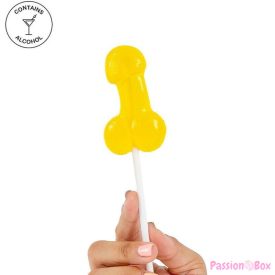SECRETPLAY - COCK LOLLIPOP WITH ALCOHOL PINEAPPLE COLADA