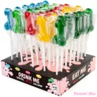 SECRETPLAY - DISPLAY ASSORTMENT PENIS LOLLIPOPS WITH ALCOHOL 40 UNITS