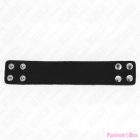 KINK - LEATHER PENIS RING WITH PRESSURE CLOSURE 18.5 X 3.3 CM