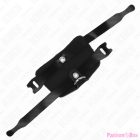 KINK - LEATHER PENIS RING WITH ADJUSTABLE HOOK CLOSURE