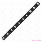 KINK - LEATHER PENIS RING WITH SPIKES 21.5 X 1.6 CM