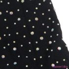 SUBBLIME - 952198 FISHNET DRESS WITH BRILLIANT DIAMONDS BLACK ONE SIZE