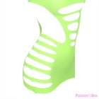 SUBBLIME - 952280 GREEN LONG SLEEVE ELASTIC FISHNET DRESS ONE SIZE