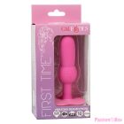 CALEXOTICS - FIRST TIME ANAL PLUG BEADED PROBE 10 VIBRATIONS PINK
