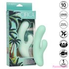 CALEXOTICS - PACIFICA FIJI VIBRATOR & ESTIMULATOR G SPOT 10 VIBRATIONS AQUA