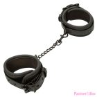 CALEXOTICS - NOCTURNAL ANKLE CUFFS LEATHER ADJUSTABLE BLACK