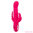 CALEXOTICS - JACK FANTASY TRIPLE HEATED VIBRATOR RABBIT PINK