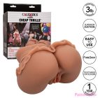 CALEXOTICS - THE HOMECOMING QUEEN DOUBLE REALISTIC MASTURBATOR CARAMEL