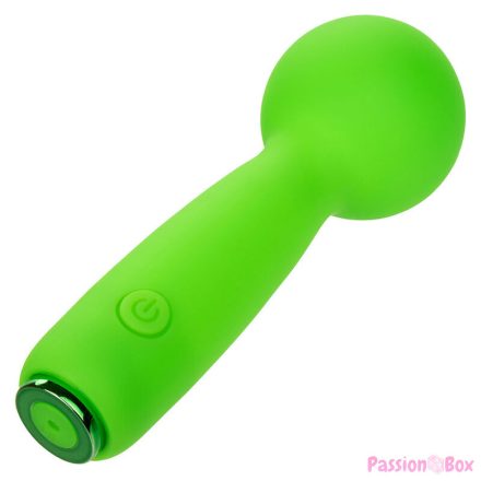 CALEXOTICS - NEON VIBES THE BUBBLY VIBE MINI MASSAGER 10 VIBRATIONS GREEN