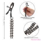 CALEXOTICS - EUPHORIA CHAIN NIPPLE CLAMPS 14.5 CM