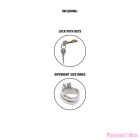 HIDDEN DESIRE - EXTREME CHASTITY COCK CAGE METAL