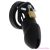 HIDDEN DESIRE - EXTREME CHASTITY COCK CAGE SILICONE SIZE L BLACK