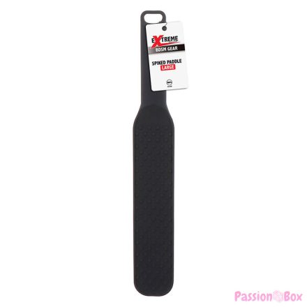 HIDDEN DESIRE - EXTREME SPIKED PADDLE LARGE BLACK