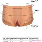 HIDDEN DESIRE - ALTER EGO OPEN VAGINA & ASS BRIEF MEDIUM WAIST FLESH