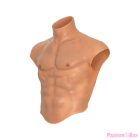 HIDDEN DESIRE - ALTER EGO SILICONE MALE TORSO SHIRT WITH ABS FLESH
