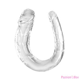 KING COCK - DOUBLE TROUBLE DOUBLE DILDO 33 CM CLEAR