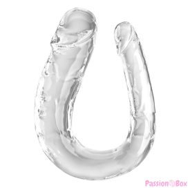 KING COCK - DOUBLE TROUBLE DOUBLE DILDO 44 CM CLEAR