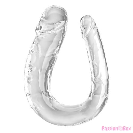 KING COCK - DOUBLE TROUBLE DOUBLE DILDO 44 CM CLEAR