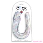 KING COCK - DOUBLE TROUBLE DOUBLE DILDO 44 CM CLEAR