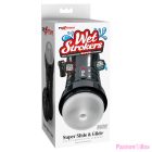 PDX EXTREME - SLIDE & GLIDE SELF-LUBRICATING MASTURBATOR CLEAR
