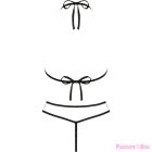 LIVCO CORSETTI FASHION - JIMENA LC 20216 BRA + THONG BLACK ONE SIZE