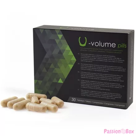 500 COSMETICS - U-VOLUME INCREASE SPERM QUALITY AND QUANTITY - 30 CAPSULES