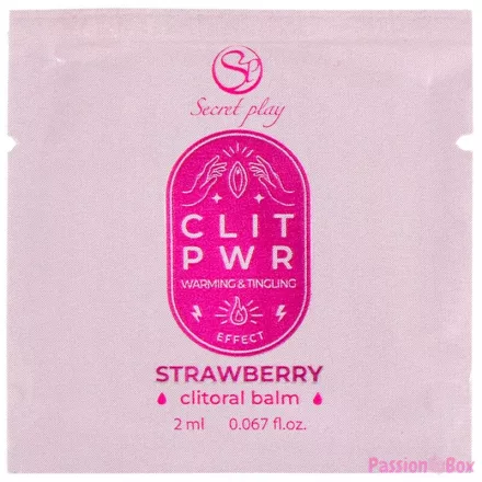 SECRETPLAY - SINGLE DOSE STRAWBERRY LUBRICANT 2 ML