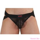 BURN - 005 JOCK LINGERIE BLACK S