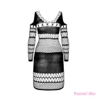 PASSION - BS 105 BODYSTOCKING RED ONE SIZE