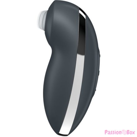 SATISFYER - TAP & CLIMAX 2 VIBRATOR & STIMULATOR GREY