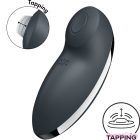 SATISFYER - TAP & CLIMAX 2 VIBRATOR & STIMULATOR GREY