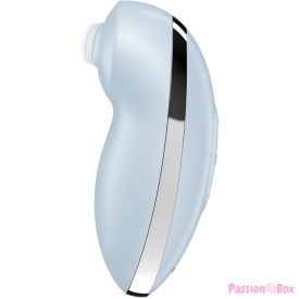 SATISFYER - TAP & CLIMAX 2 VIBRATOR & STIMULATOR BLUE