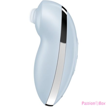 SATISFYER - TAP & CLIMAX 2 VIBRATOR & STIMULATOR BLUE